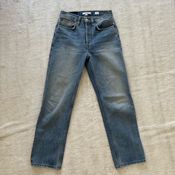 Redone for Jenni Kayne size 26 high rise straight leg denim - Picture 5 of 12